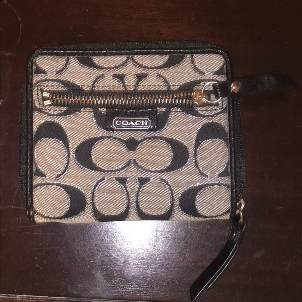Black Coach wallet